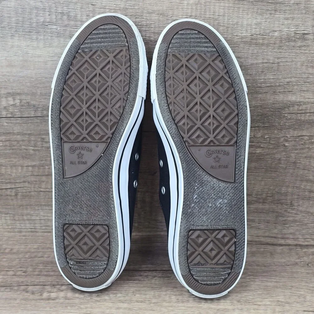 Converse Chuck Taylor All Star Dainty Mule Slip Women's Size 8 Black White Shoes